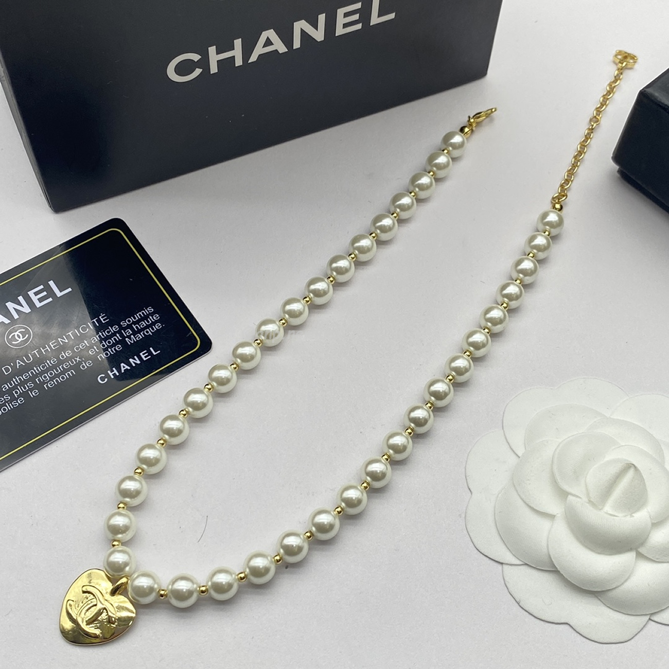 Chanel Pre Owned Cc Diamond Pendant Necklace (7) - www.newkick.vip